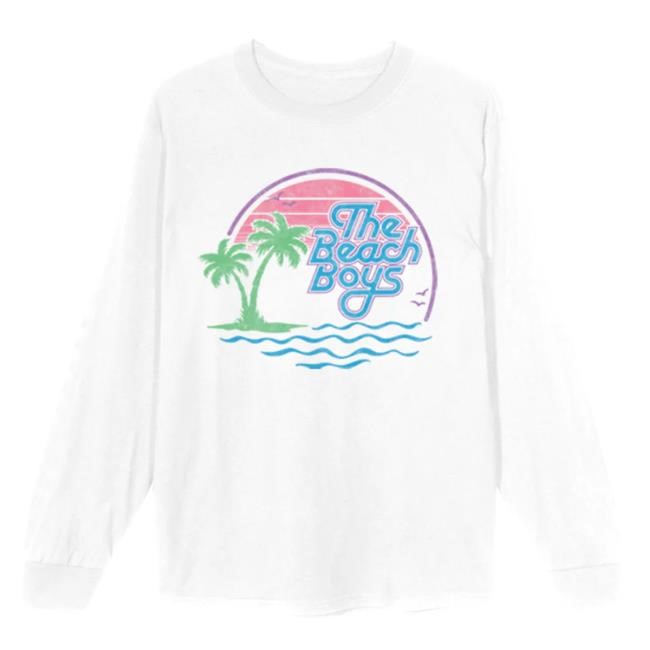 "The Beach Boys" Logo LS Shirt - The Beach Boys Official Store